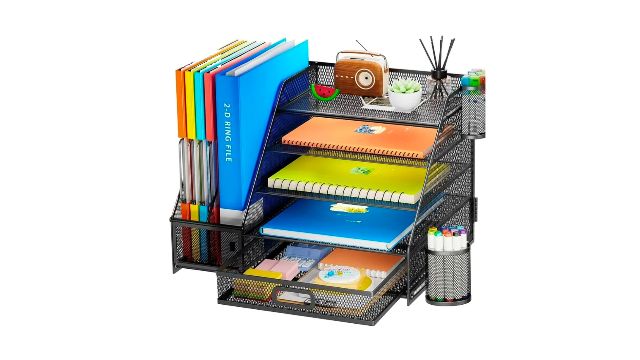 Office stationery, consumables and furniture